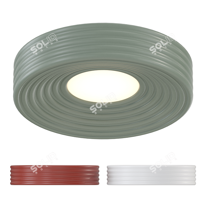 Modern LED Ceiling Lamp MARETA 3D model image 1