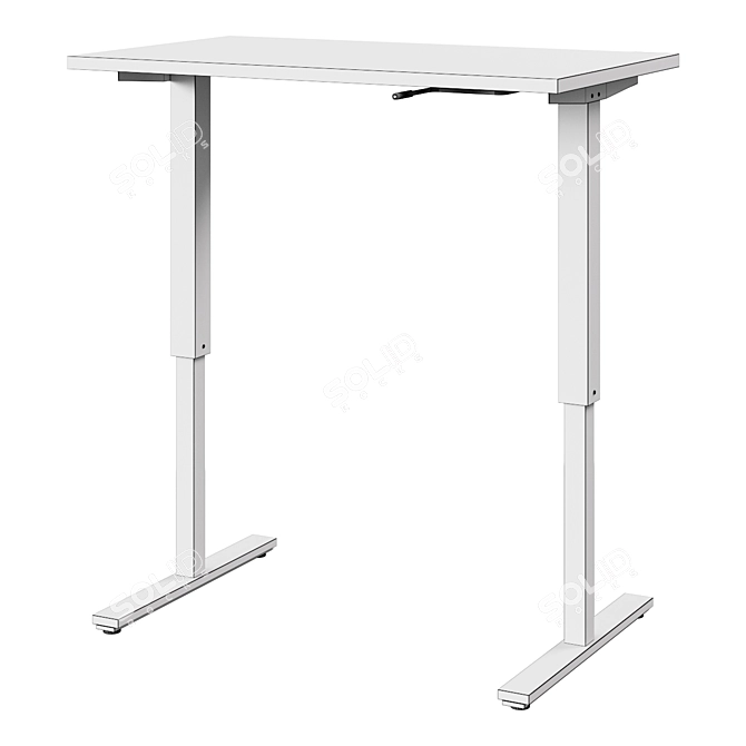 Versatile Desk: TROTTEN TROTTEN Transfer 3D model image 2