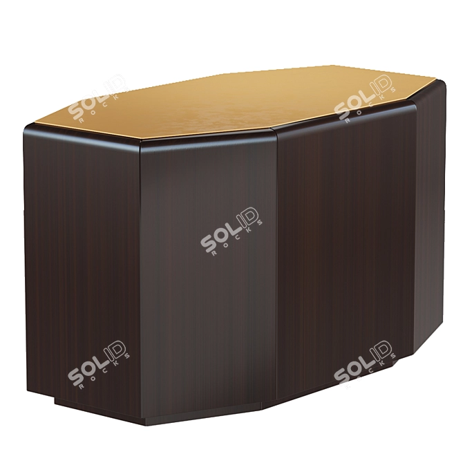 Italian-made Esedra Coffee Table 3D model image 2