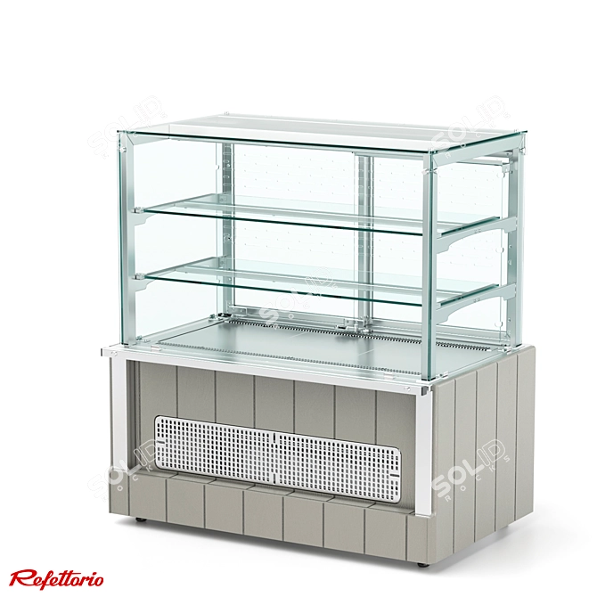 RC3 Capital Confectionery Refrigerated Showcase 3D model image 1