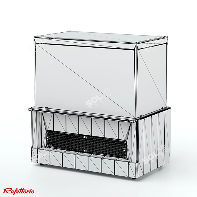 RC3 Capital Confectionery Refrigerated Showcase 3D model image 4