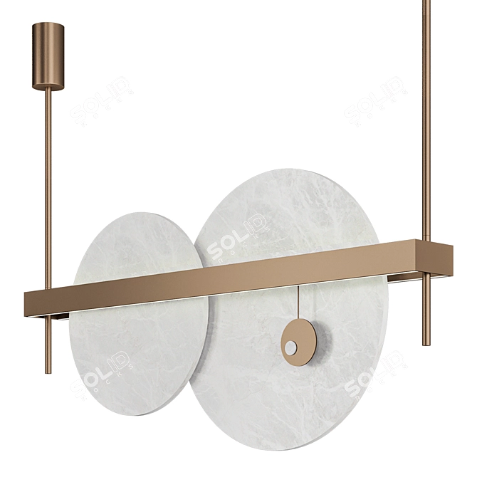 LUNA NUOVA LED Pendant Light 3D model image 9