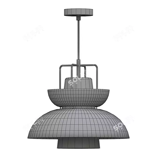 ANZAZO CORN Pendant Light 3D model image 2