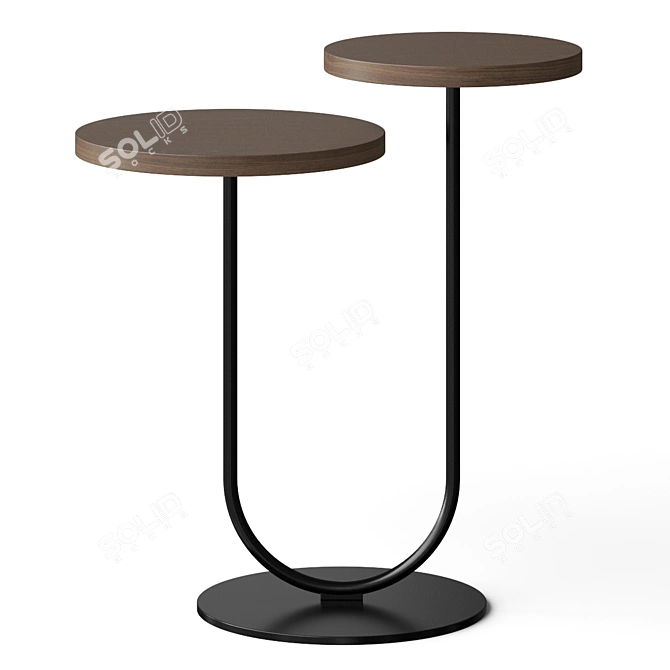 Cosmo Coffee Side Table: Stylish & Versatile 3D model image 1
