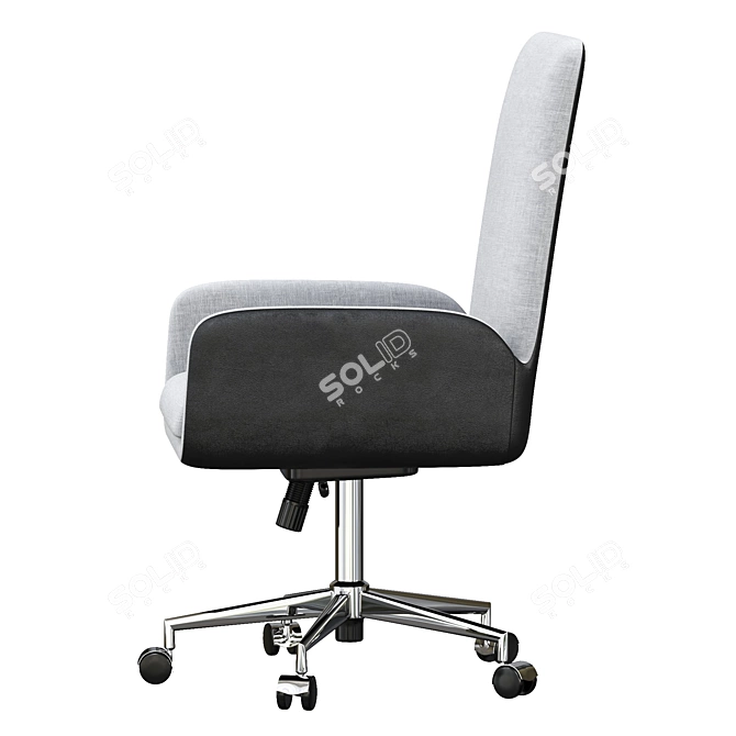 Modern MidMod Manager Chair 3D model image 10