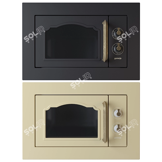 Gorenje BM235CLI: Built-in Microwave Oven 3D model image 1