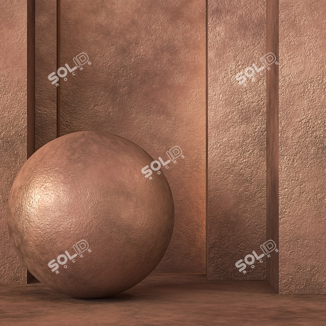 Rusty Metal Texture Set 3D model image 2