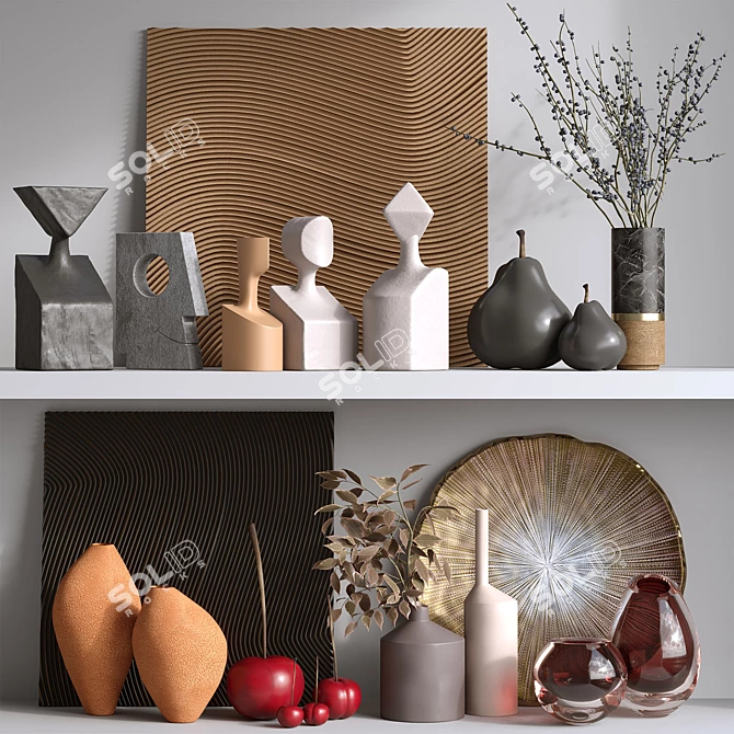 Inspired Decor Set: GARDECO 3D model image 1