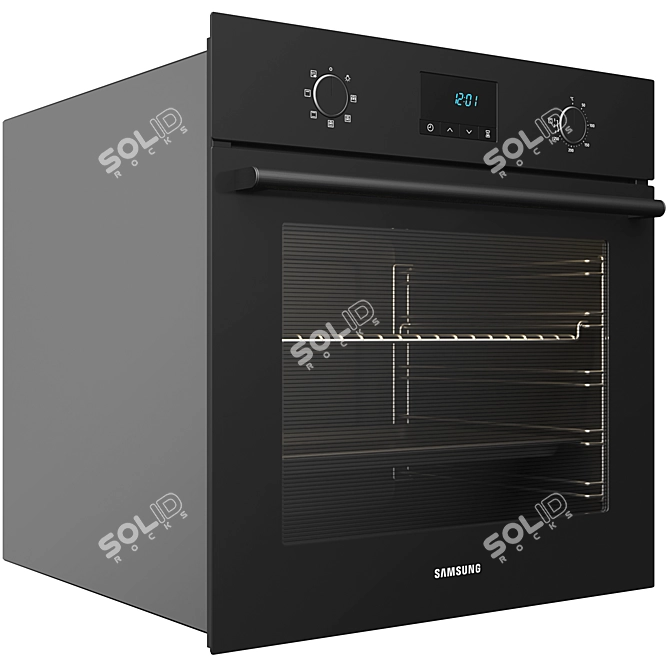 Samsung Built-In Kitchen Appliance Set 3D model image 4