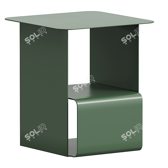 Modern Dexter Side Table 3D model image 1