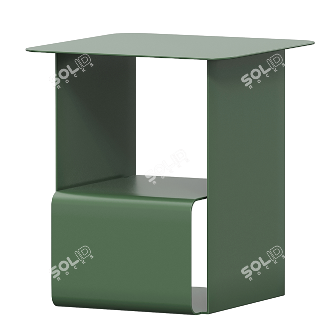 Modern Dexter Side Table 3D model image 2