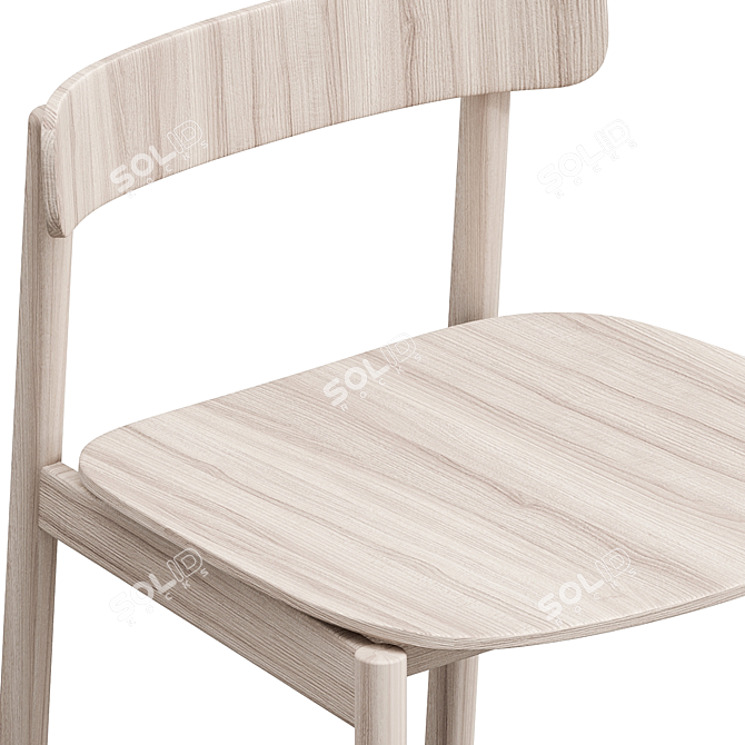 Sleek Tonje Chair for Every Space 3D model image 2