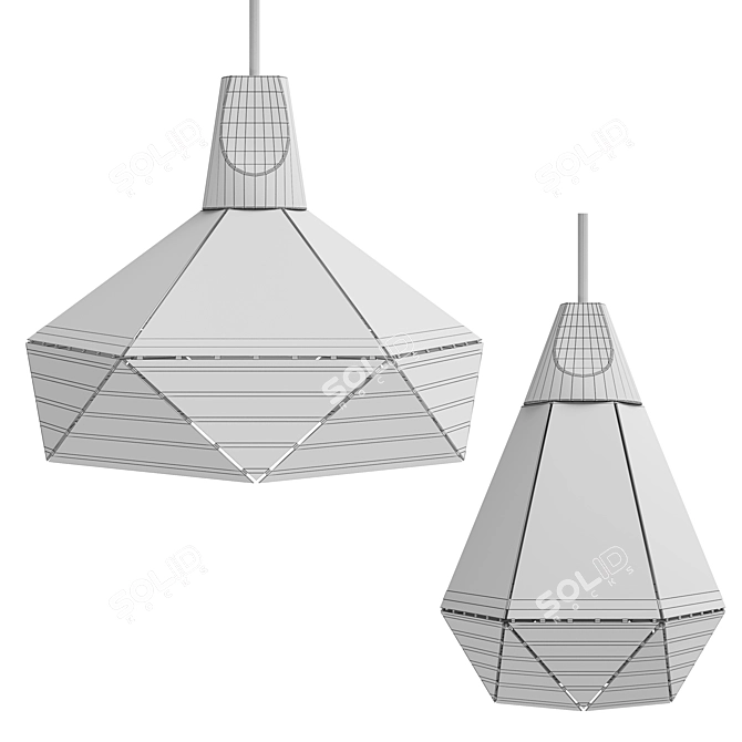 Nolin Lamp: A & B Type 3D model image 3