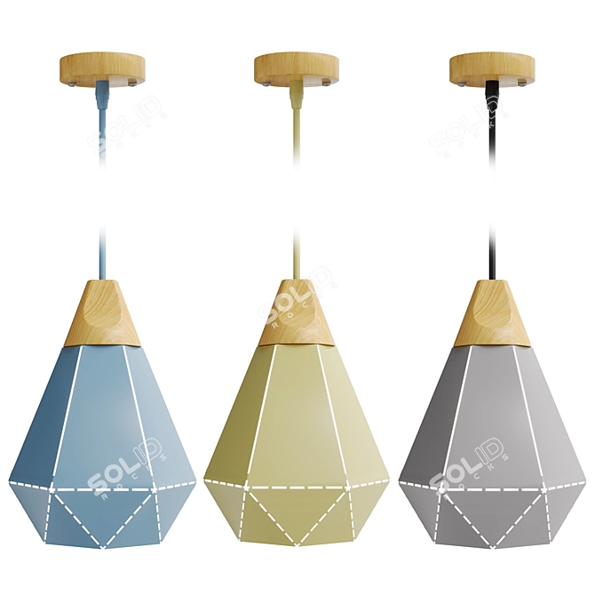 Nolin Lamp: A & B Type 3D model image 4