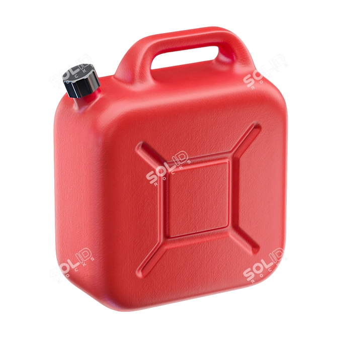 Fuel Canister 3D model image 1