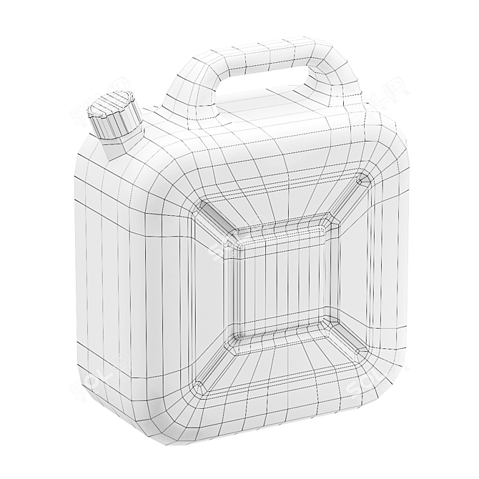 Fuel Canister 3D model image 3