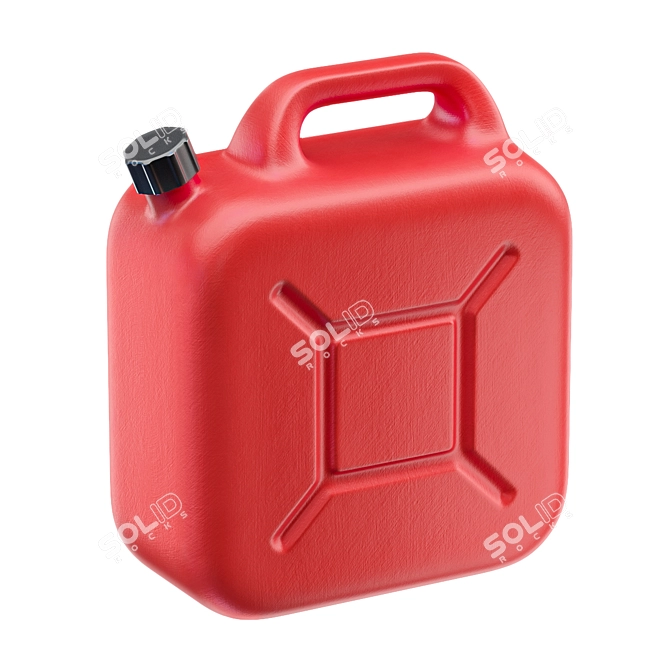 Fuel Canister 3D model image 4