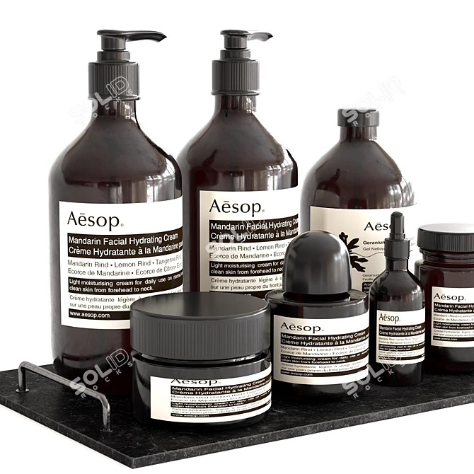 Aesop Bath Collection 3D model image 2