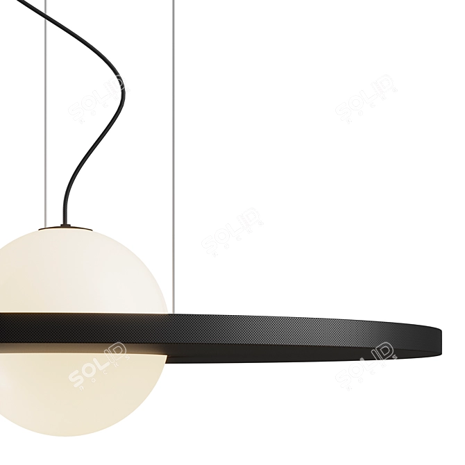 Silent Glow | Pendant Lamp 3D model image 2