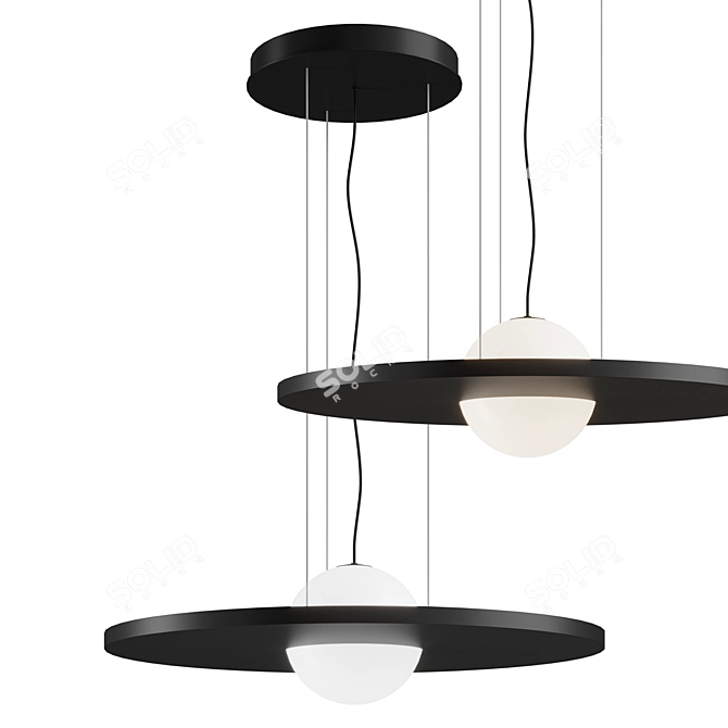 Silent Glow | Pendant Lamp 3D model image 3