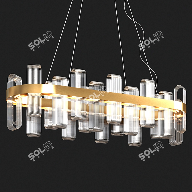 Rebecca Modern Design Table Lamps 3D model image 2