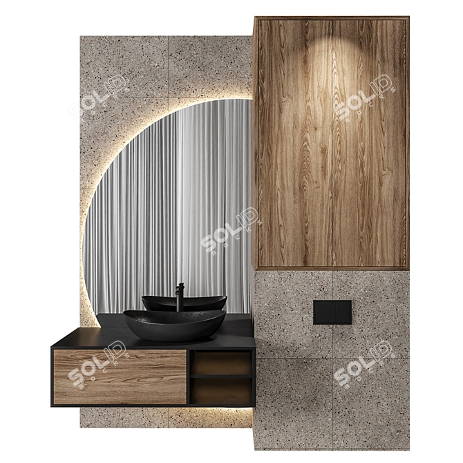 Luxury Bathroom 34 - Elegant & Modern 3D model image 1