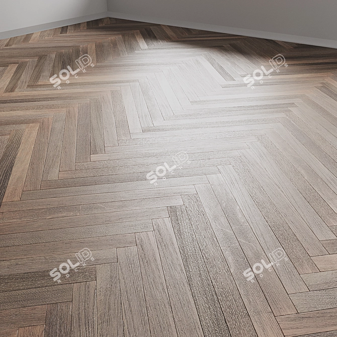 Woodco SIGNATURE Wood Floor Set 3D model image 5