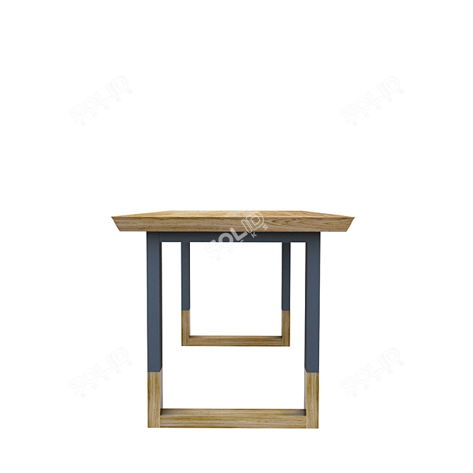 Urban Loft Koto Table 3D model image 2