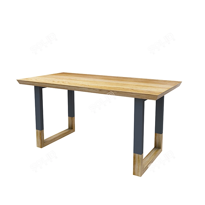 Urban Loft Koto Table 3D model image 4