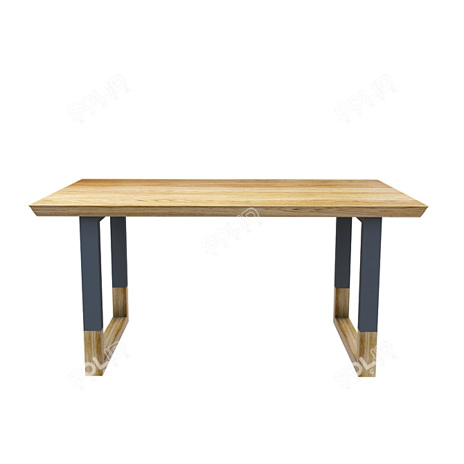 Urban Loft Koto Table 3D model image 5