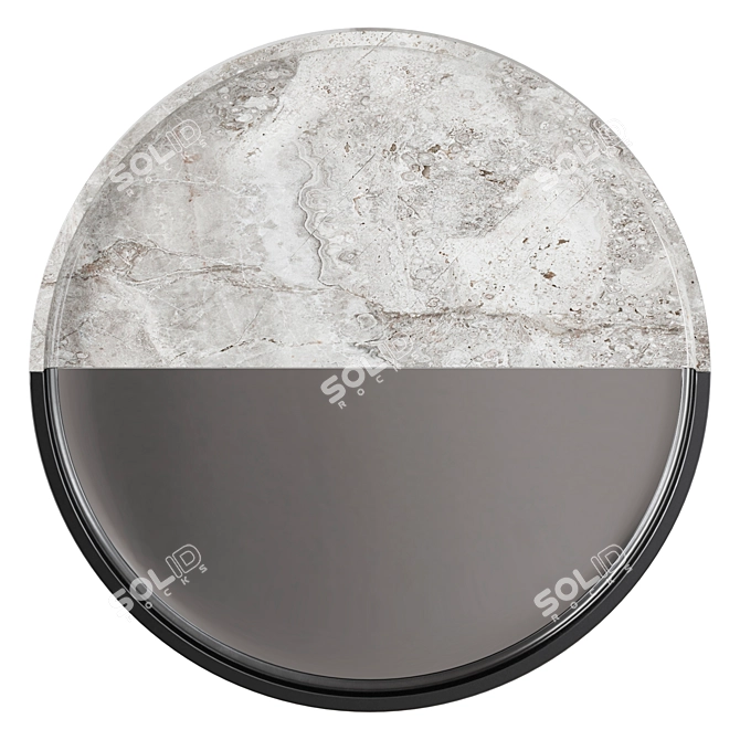 Ethereal Marble Mirror | Rossato Arredamenti 3D model image 3