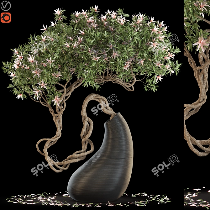 FloraFusion: 643 Green Beauties 3D model image 1