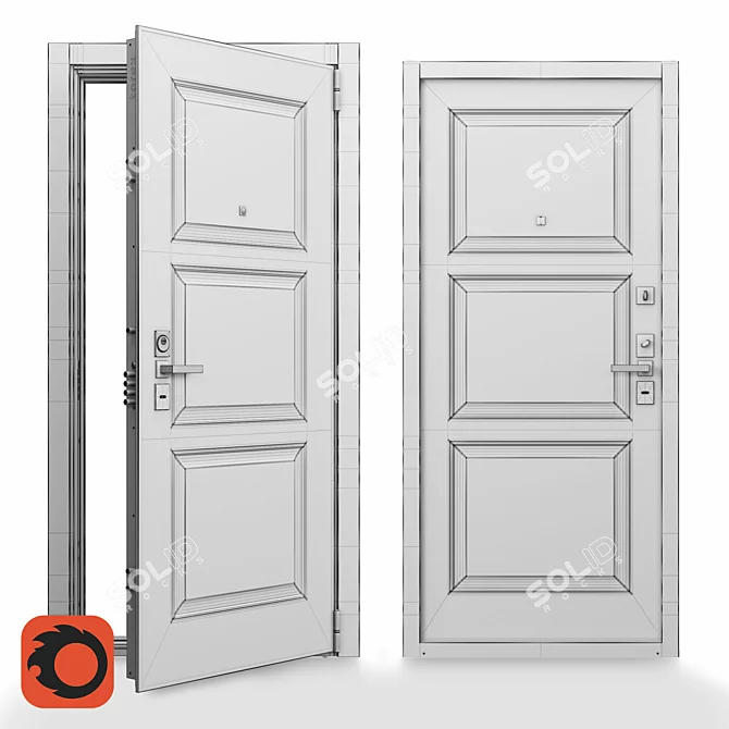 Ultimatum Next: Stylish, Secure, Smart 3D model image 3