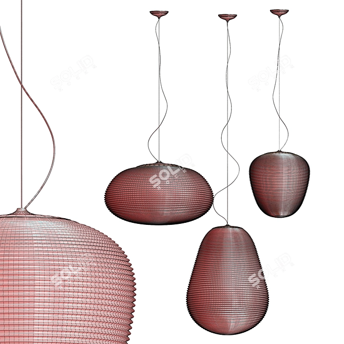 Elegant Illumination: Rituals Pendant Lights 3D model image 3