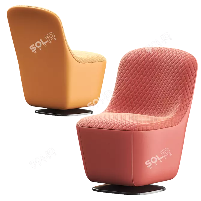 Elegant Badiane Sofa: Perfect Blend of Style and Comfort 3D model image 3