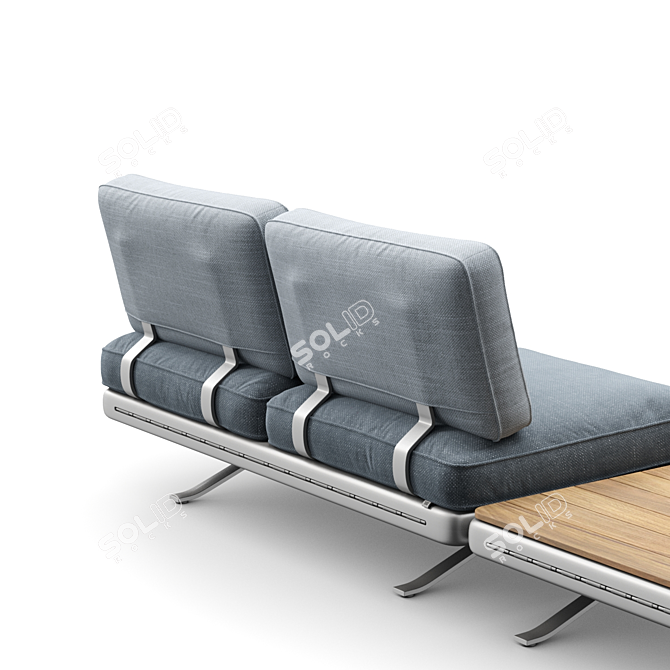 Rolf Benz YOKO Outdoor Seating 3D model image 6