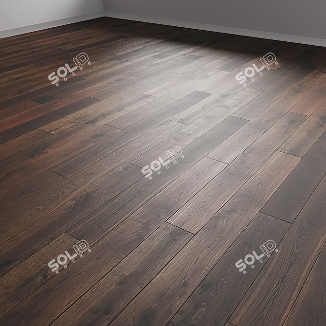 Luxury Wood Floor Set | Woodco Signature 3D model image 4