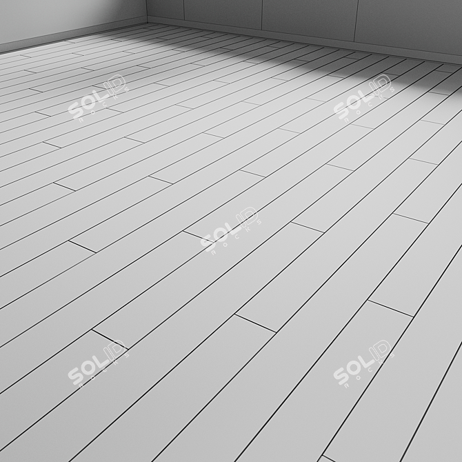 Luxury Wood Floor Set | Woodco Signature 3D model image 7