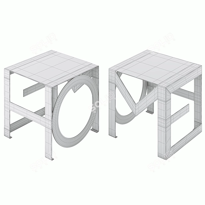 Sleek and Stylish Home Coffee Tables 3D model image 3
