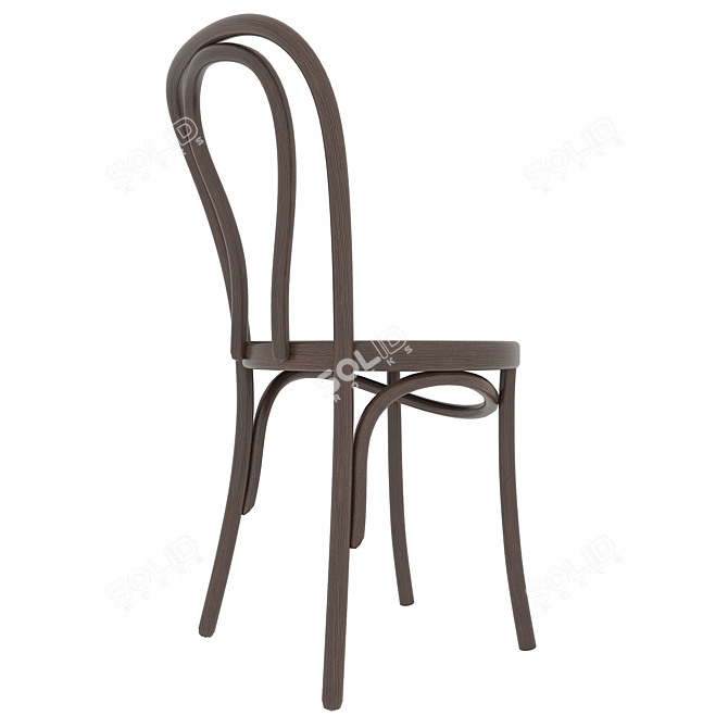 Viennese Classic Chair 3D model image 3