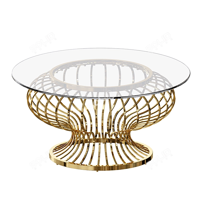 Cornelius Coffee Table: Exquisite Elegance for Your Living Space 3D model image 3