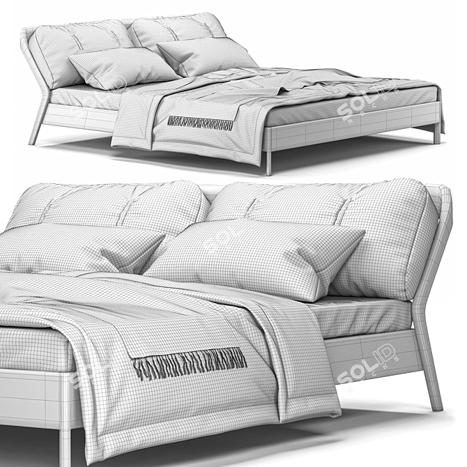 Nightfall Dream Bed 3D model image 3