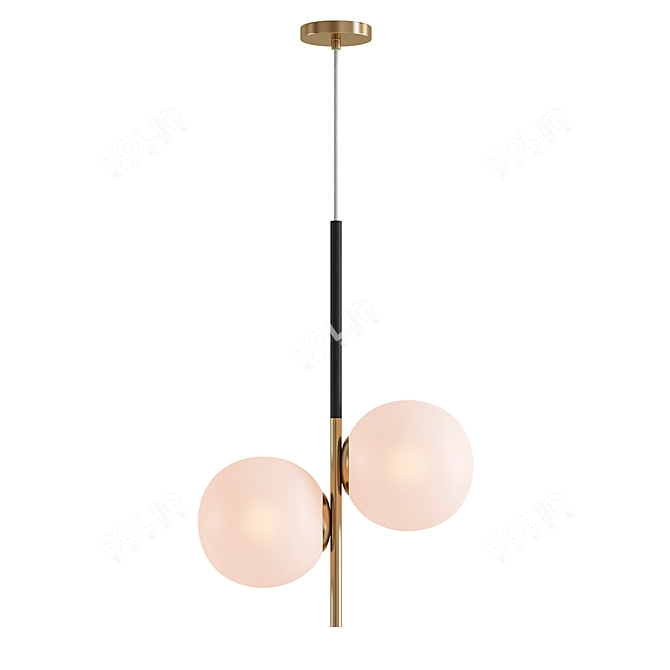 Maxim Vesper 20: Sleek Pendant Light 3D model image 1