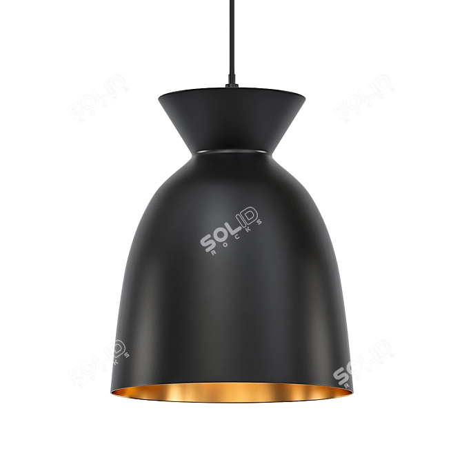 Elegant Buco Pendant Light 3D model image 1