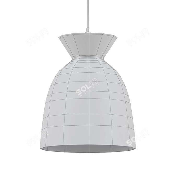 Elegant Buco Pendant Light 3D model image 2