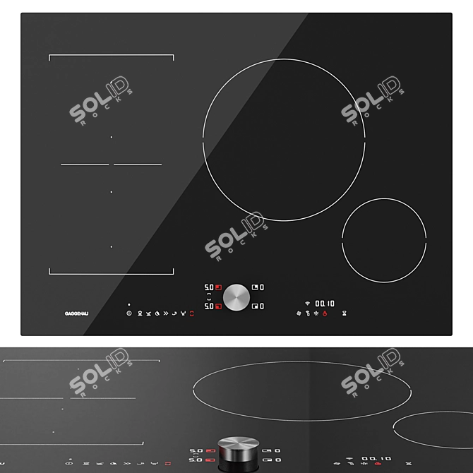 Gaggenau CI272103 | Flex Induction Cooktop 3D model image 2