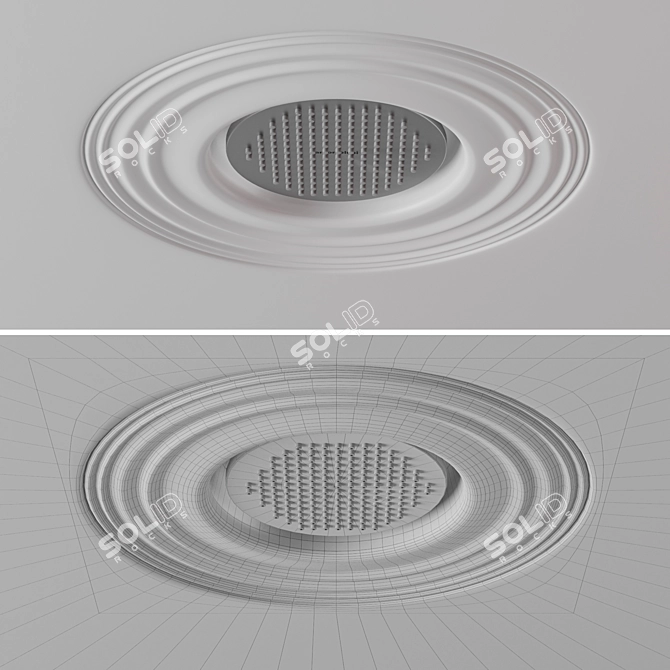 RAINDROP | Luxury Shower Head 3D model image 14