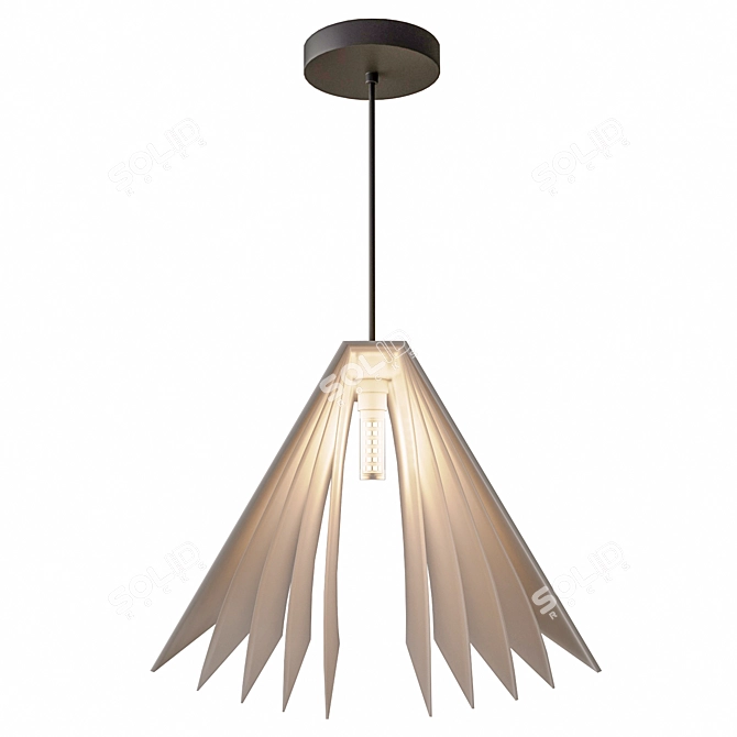 Colorful Metal Pendant Lights 3D model image 3