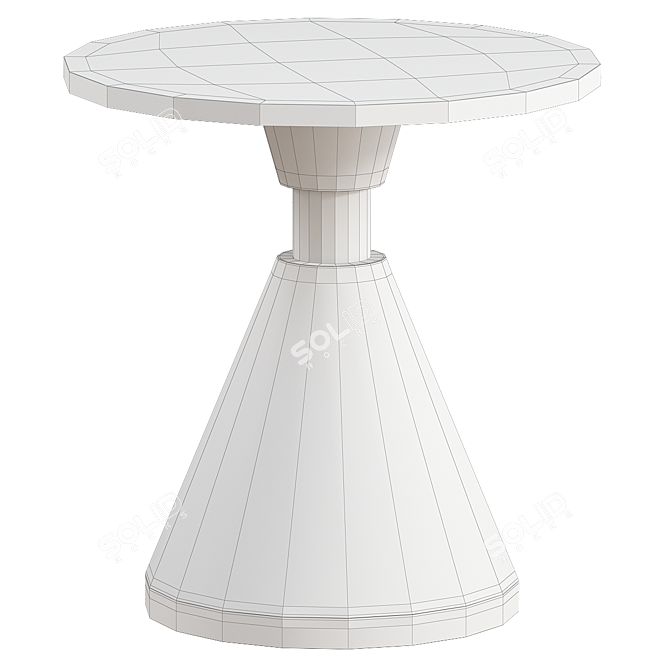 ZAJ Light Luxury Coffee Table - Elegant Design for Modern Spaces 3D model image 2