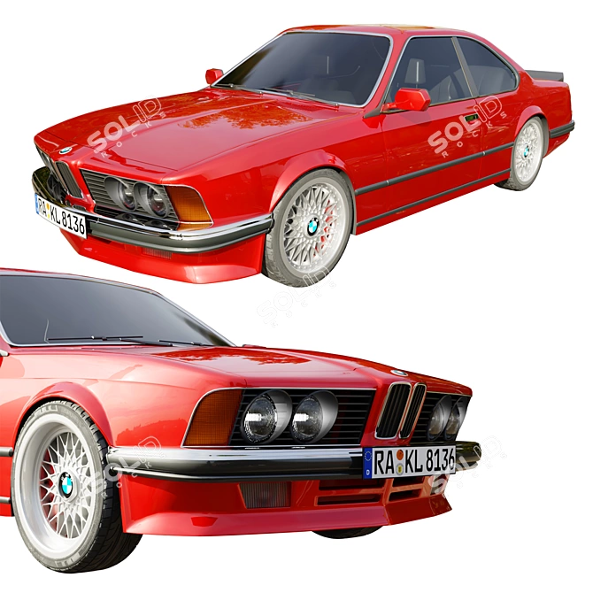 Sleek and Powerful BMW M6 3D model image 2